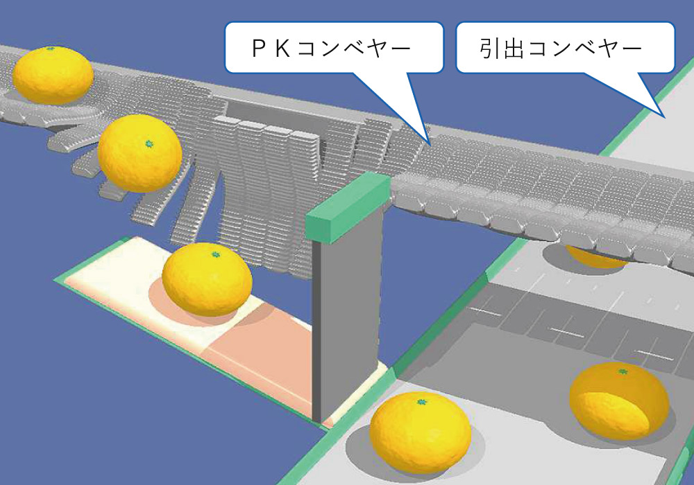 PK式選果コンベヤ<｜AGP｜シブヤ精機株式会社